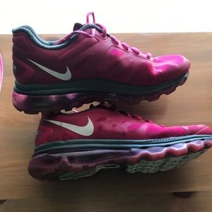 Hot Pink Nike Air Max Shoes